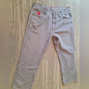 Red Ape Gray Denim 42x30 Jeans